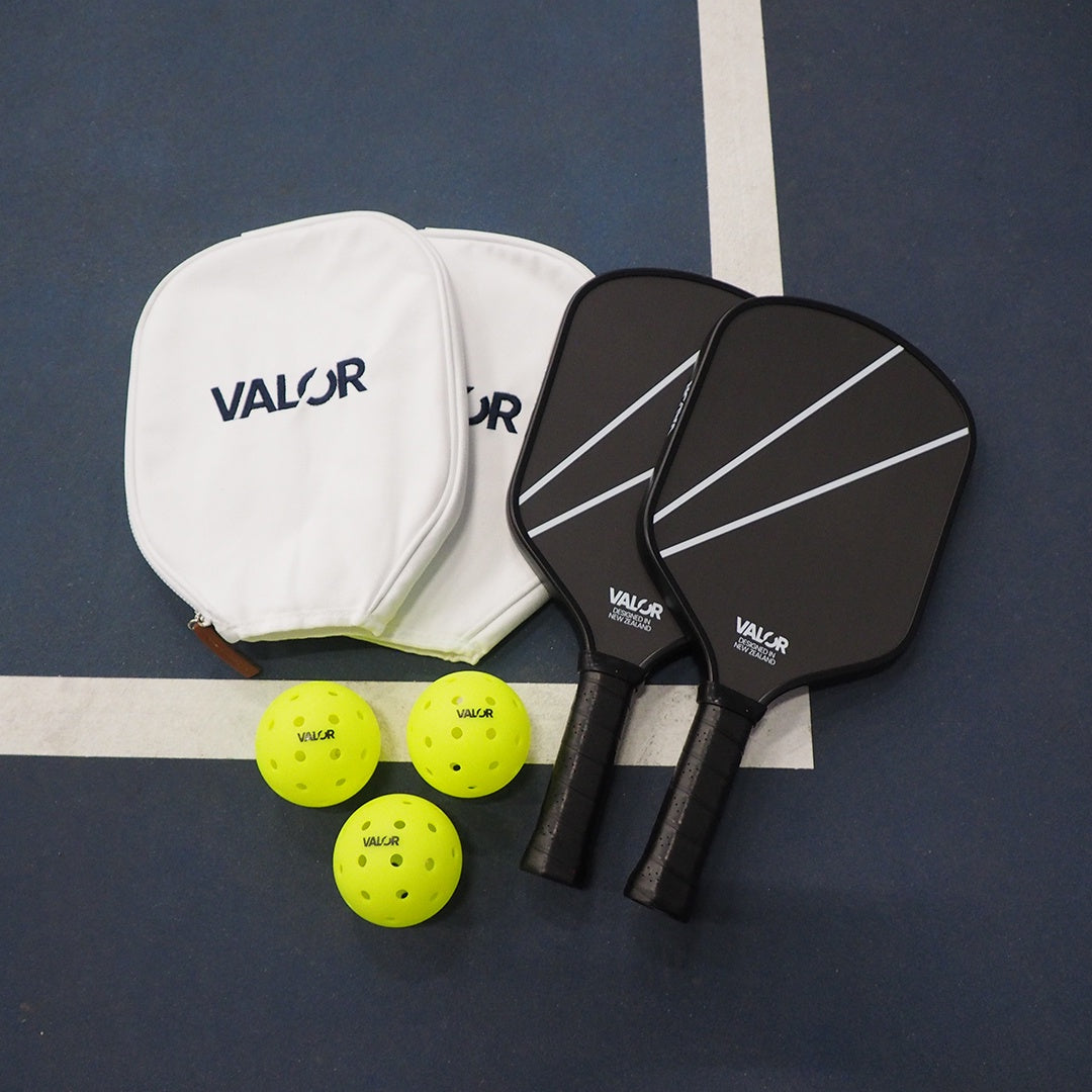 VALOR Midnight Pickleball Set